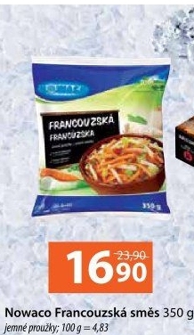 Zeleninová francouzská směs mražená Nowaco
