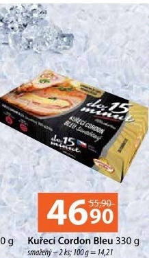 Kuřecí Cordon Bleu mražený Vodňanské kuře