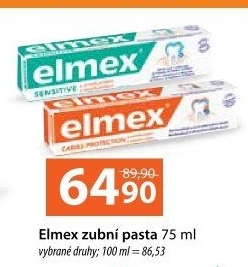Pasty na zuby Elmex