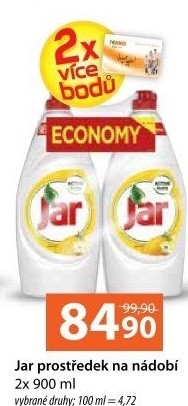 Prostředek na nádobí Jar