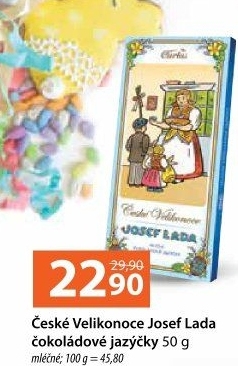 Jazýčky čokoládové Carla