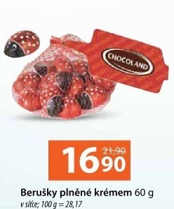 Čokoládové berušky Chocoland
