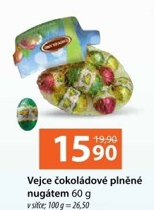 Čokoládová vajíčka Chocoland