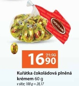 Čokoládová kuřátka Chocoland