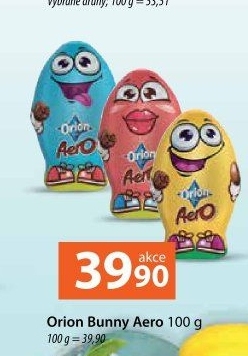 Čokoládové figurky Orion