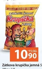 Krupička jemná Zátkova