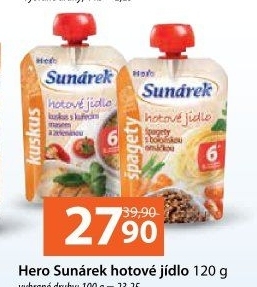 Hotová jídla Do ručičky Sunárek