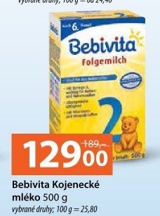 Kojenecké mléko Bebivita