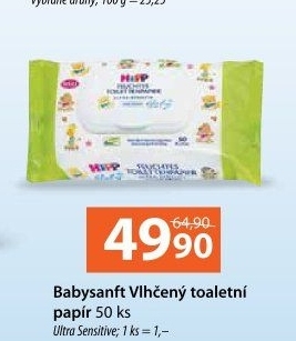 Toaletní papír vlhčený Ultra Sensitiv Hipp