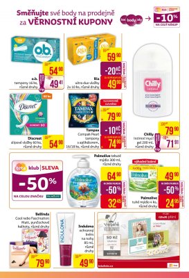 akční leták Teta drogerie 4.4.2019-15.4.2019