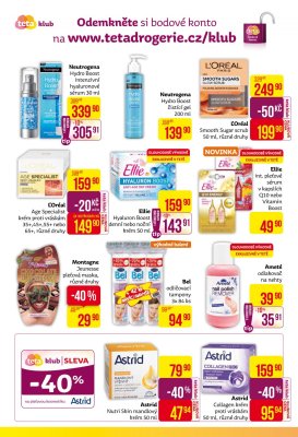 akční leták Teta drogerie 4.4.2019-15.4.2019