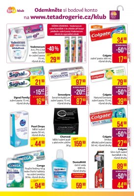 akční leták Teta drogerie 4.4.2019-15.4.2019
