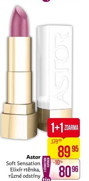 Rtěnka Elixir Soft Sensation Astor