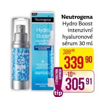 Pleťové sérum Hydro Boost Neutrogena
