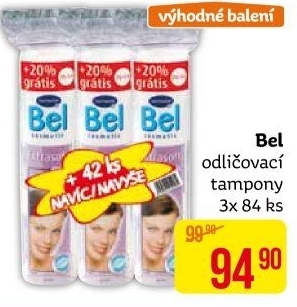 Odličovací tampony BEL