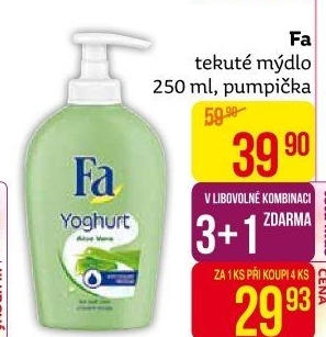 Tekuté mýdlo Fa