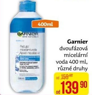 Dvoufázová micelární voda 3v1 Garnier