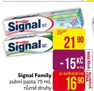 Pasta na zuby Family Signal