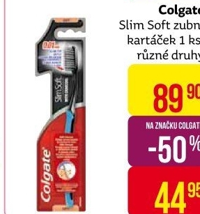 Kartáček na zuby Slim Soft Colgate