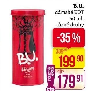 Toaletní voda dámská B.U.