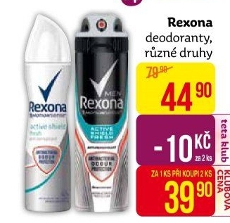 Deodoranty Rexona