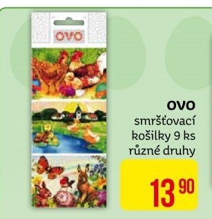 Smršťovací košilky na vajíčka OVO