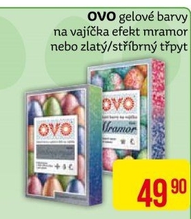 Gelová barva na vajíčka s efektem OVO