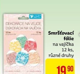 Smršťovací košilky na vajíčka