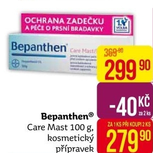 Mast proti opruzeninám Care Bepanthen