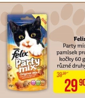 Pamlsky pro kočky Party mix Felix Purina