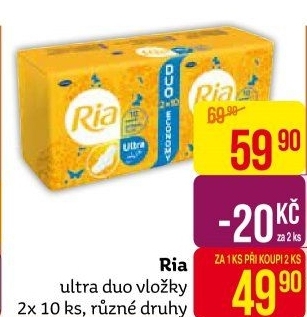 Dámské vložky Ria Ultra