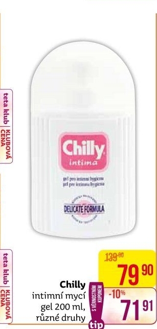 Intimní gel Intima Chilly