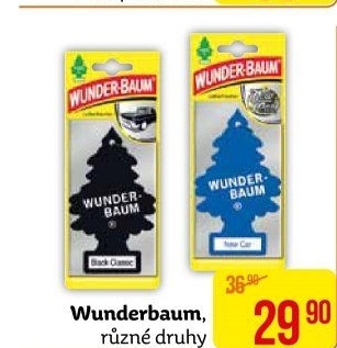 Osvěžovač vzduchu do auta stromeček Wunderbaum