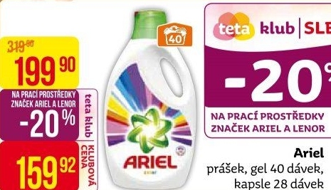 Prací prášek Ariel