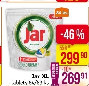 Kapsle do myčky Jar