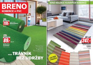 akční leták Breno koberce 1.4.2019-30.4.2019
