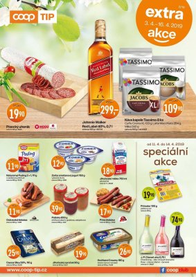 akční leták COOP 3.4.2019-16.4.2019
