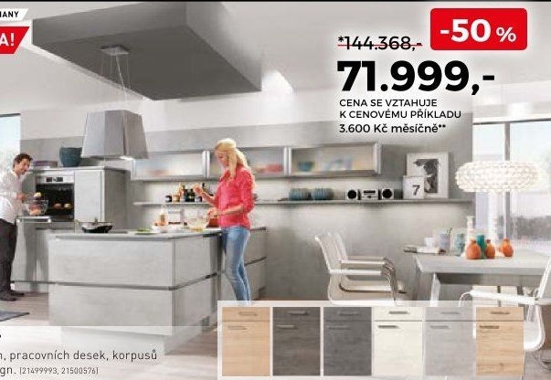 Kuchyně na míru Vito roxy