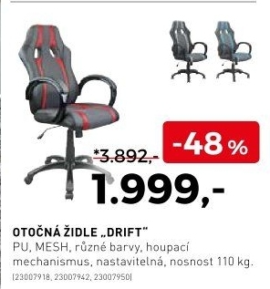 Otočná židle Drift