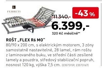 Rošt Flex R6 MO
