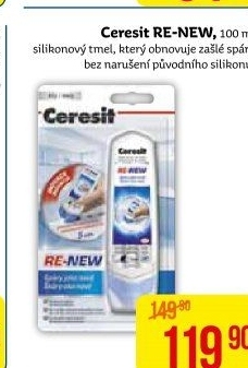 Obnovovač zašlého silikonu Ceresit