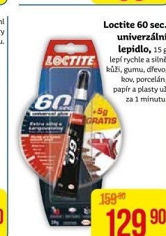 Vteřinové lepidlo Loctite