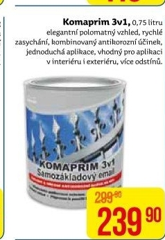 Barva Komaprim 3v1 Hammerite