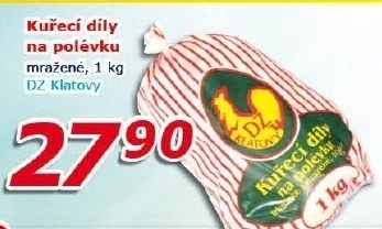 Směs kuřecí polévková mražená DZ Klatovy