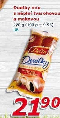 Duetky s náplní Delta