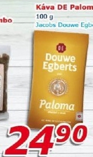Mletá káva Paloma Douwe Egberts
