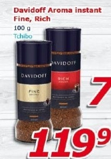 Instantní káva Fine aroma Davidoff
