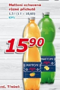 Ochucená voda Mattoni