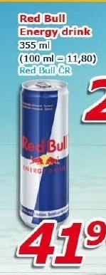 Energetický nápoj Red Bull