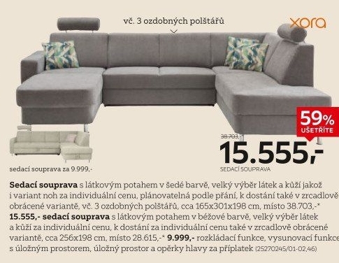 SEDACÍ SOUPRAVA